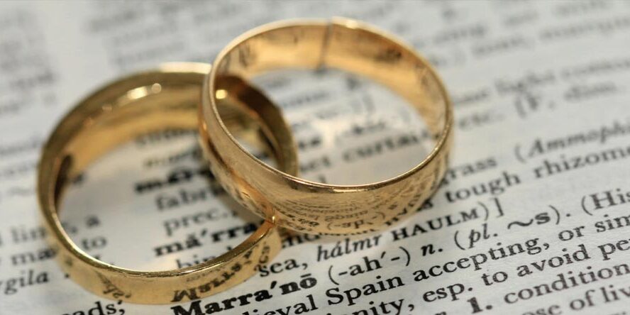 wedding-rings Rings on a page of a dictionary | Kenyan Marriage Procedures | Njaga & Co. Advocates family law law firm in Kenya