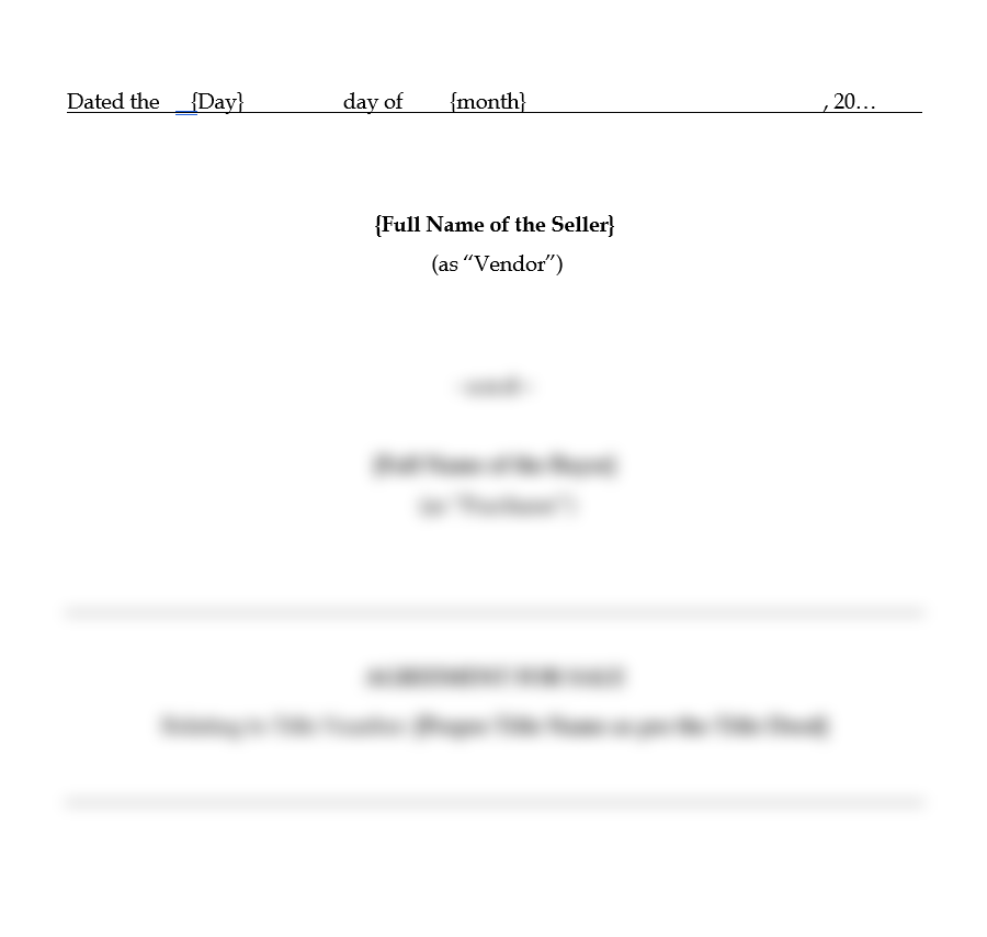 Land Sale Agreement | Njaga & Co Advocates llp free legal documents