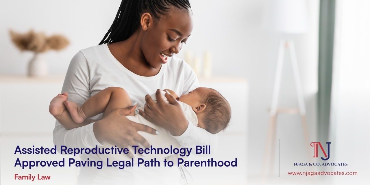 African descent woman holding days old baby all smiles showing Assisted Reproductive Technology concept | family lawyers in kenya