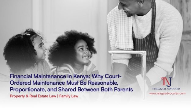 Father all smiles with his 2 daughters as he washes their hands at the kitchen sink showing the concept for child Financial Maintenance in Kenya | Why Court-Ordered Maintenance Must Be Reasonable, Proportionate, and Shared Between Both Parents | family lawyers in Kenya | parental responsibility agreement