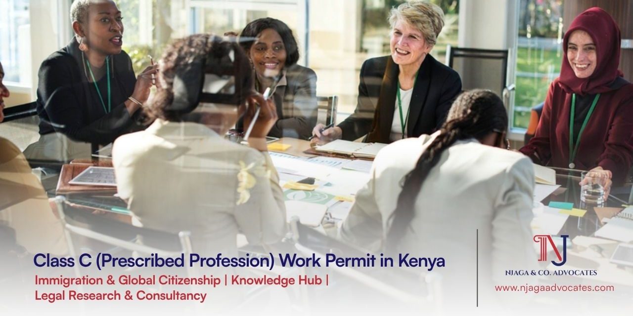 Ladies of different descents in a round table during a business meeting | Class C (Prescribed Profession) Work Permit in Kenya Guide | immigration lawyers in Nairobi